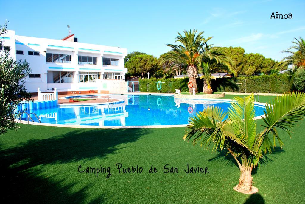Camping San Javier Bagian luar foto